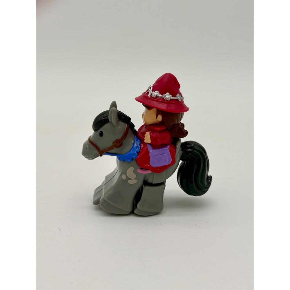 Fisher-Price Little People Princess Evie Klip Klop Horse Mike the Knight - Picture 2 of 6